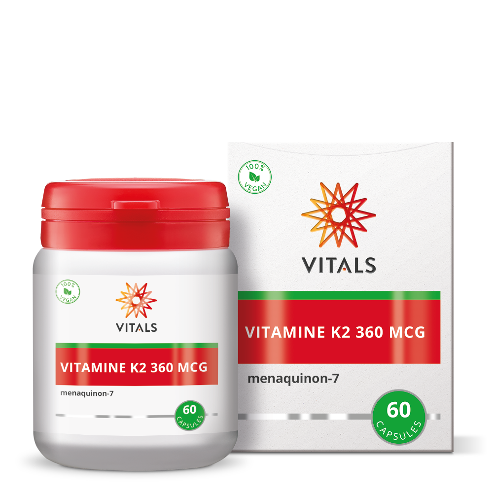 Vitals Vitamine K2 360mcg 60 Capsules