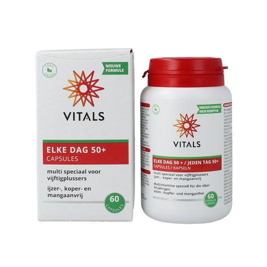 Vitals Elke dag 50+ 60 Capsules