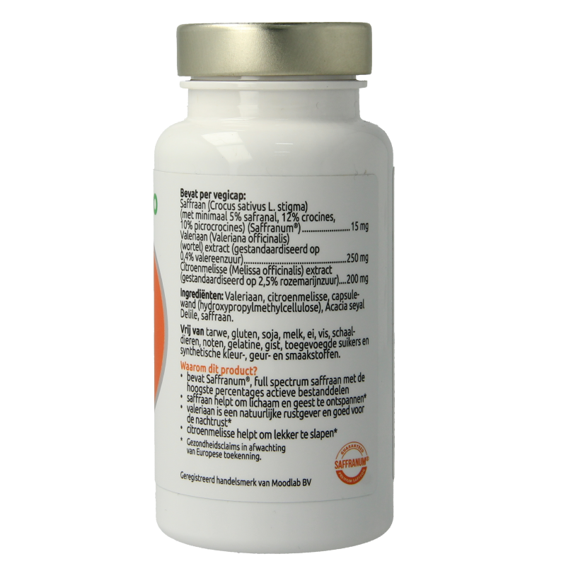 VitOrtho Saffraan slaap 60 Vegetarische capsules