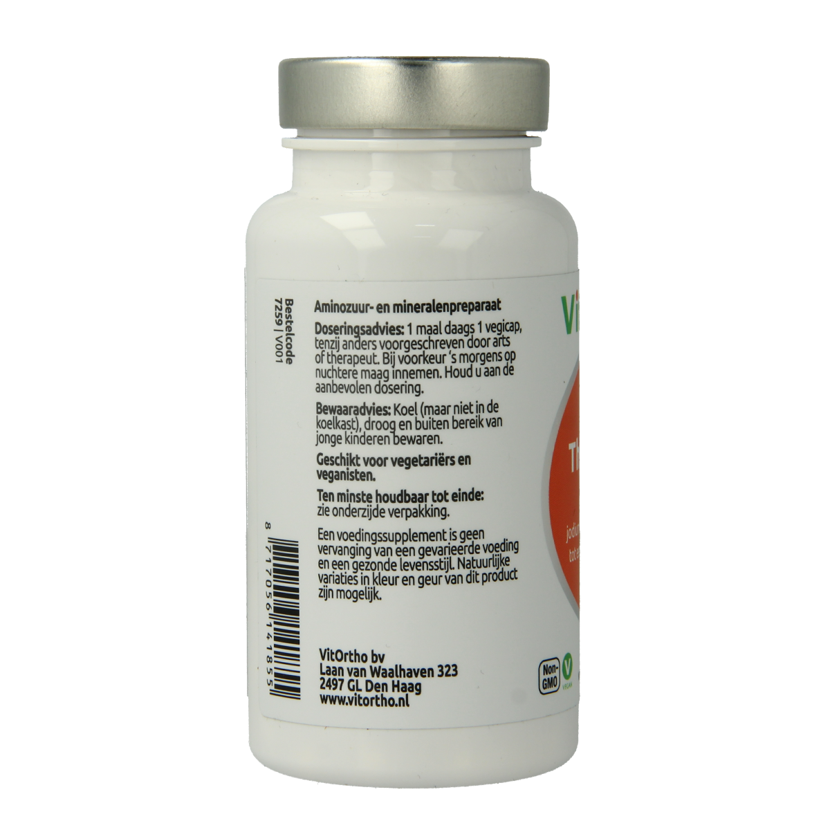 VitOrtho ThyroForm 60.00 Vegetarische capsules