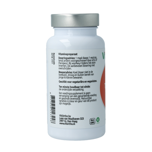 VitOrtho B1 thiamine 250mg 120 Vegetarische capsules
