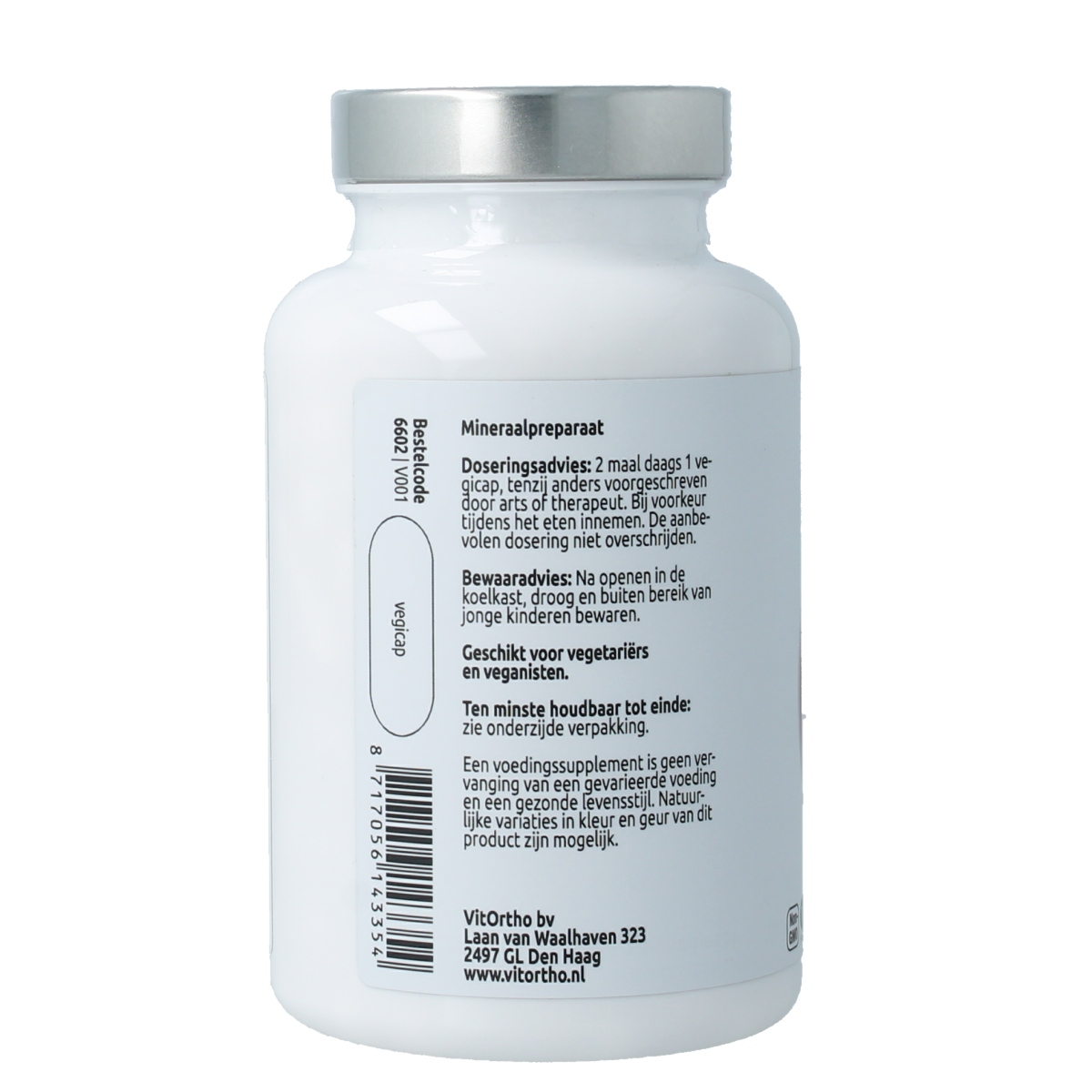 VitOrtho MSM 1000mg OptiMSM 120.00 Vegetarische capsules