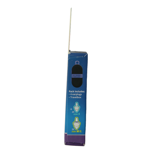 Alpine Sleepdeep earplugs multi size pack 2 Paar