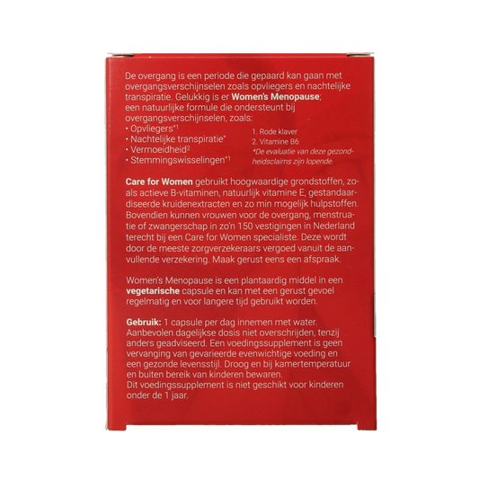 Care For Women Menopause 30 Capsules