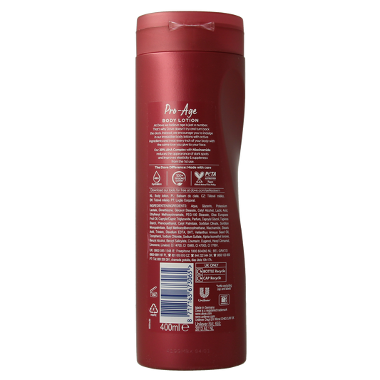Dove Bodylotion pro age 400.00 Milliliter