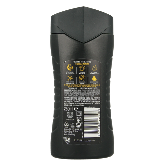 AXE Showergel wild green mojito & cederwood 250.00 Milliliter