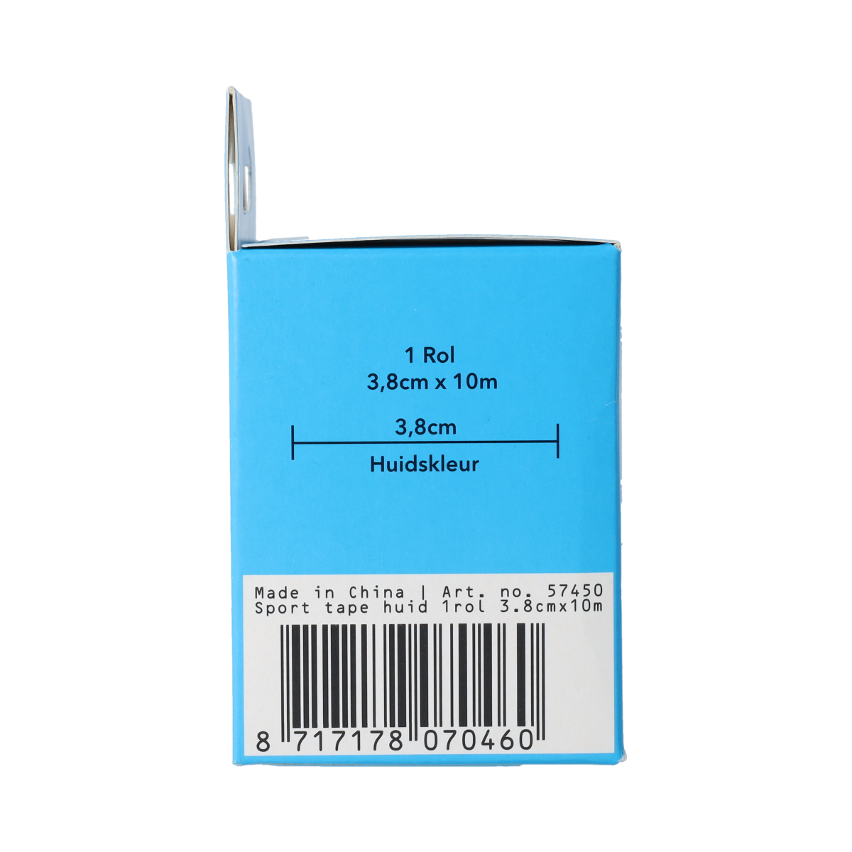 Emdee Sport tape 3.8cm x 10m huidkleur 1.00 Stuks