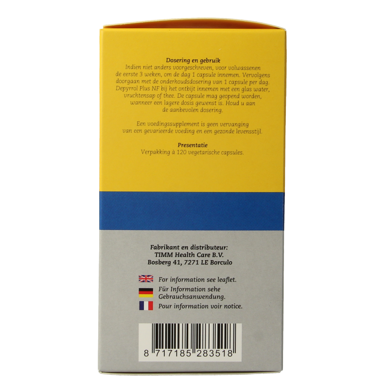 Depyrrol Plus NF 120 Vegetarische capsules