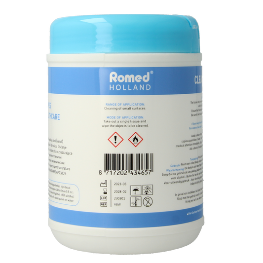 Romed Alcohol doekjes dispenser 110.00 Stuks