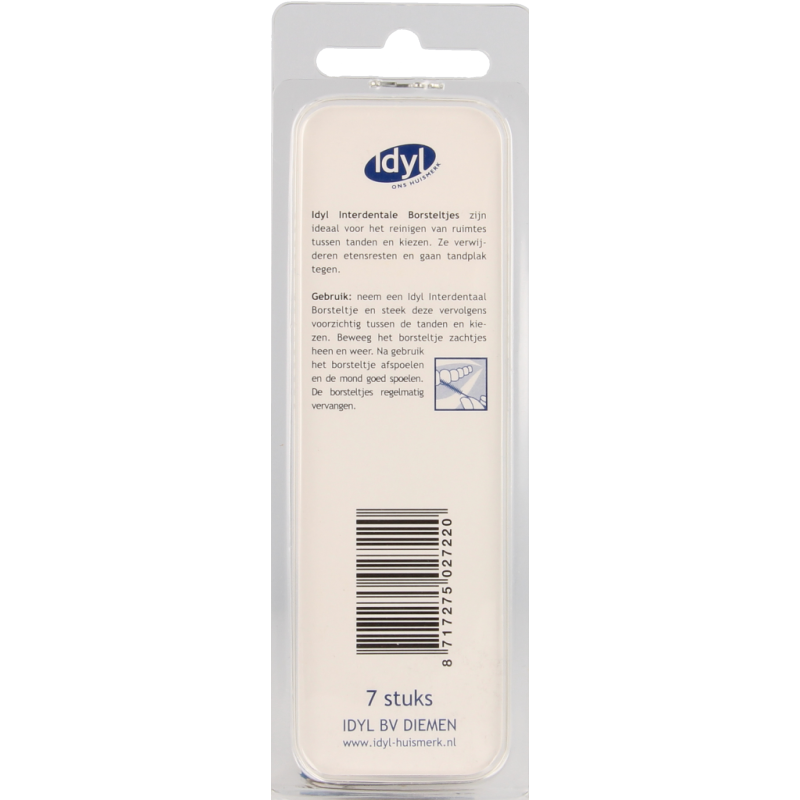 Idyl Interdentaal borstel extra fijn 3mm 7 Stuks