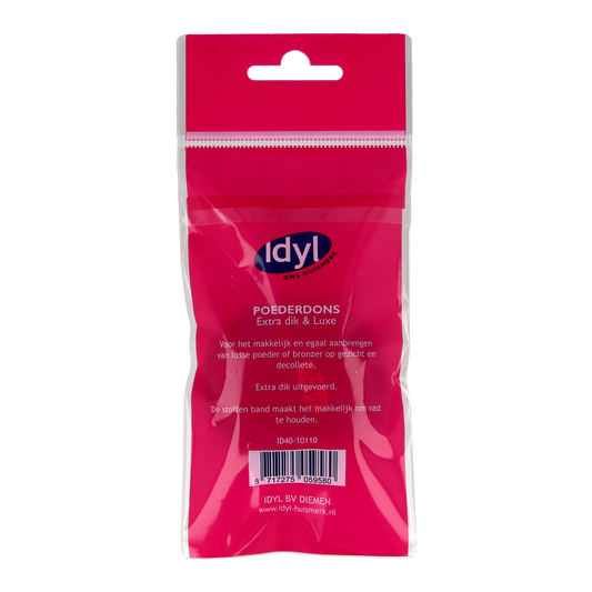 Idyl Poederdons zwart extra dik & luxe 1.00 Stuks