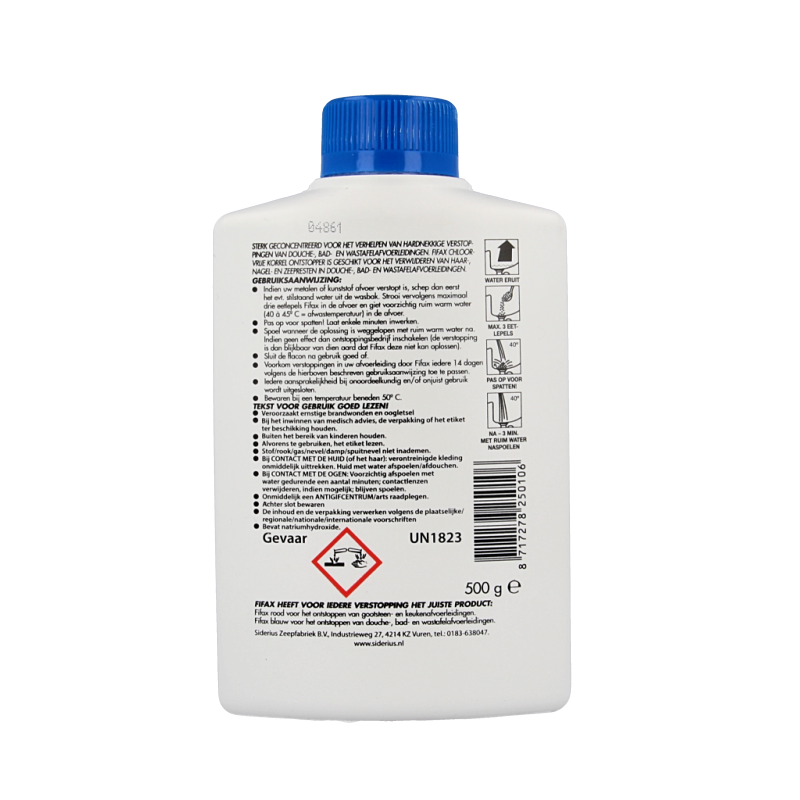 Fifax Ontstopper voor de badkamer 500 Gram