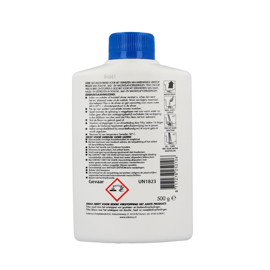 Fifax Ontstopper voor de badkamer 500.00 Gram