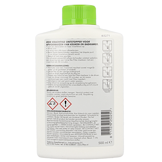 Fifax Keuken ontstopper groen 500 Milliliter