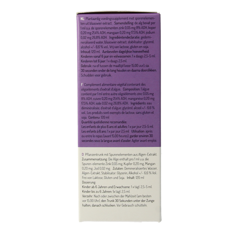 Oligoplant Fucus vesiculosus 120 Milliliter