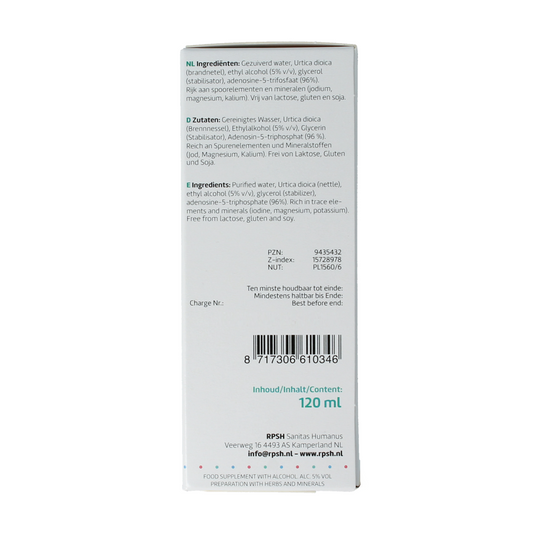 RPSH Oligo Urtica dioica - Brandnetel 120.00 Milliliter