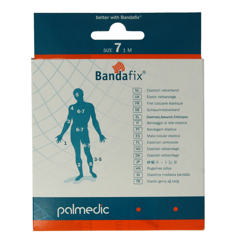 Bandafix Nr. 7 Borst-rug-dijbeen-onderlichaam-heup 1 meter 1 Stuks