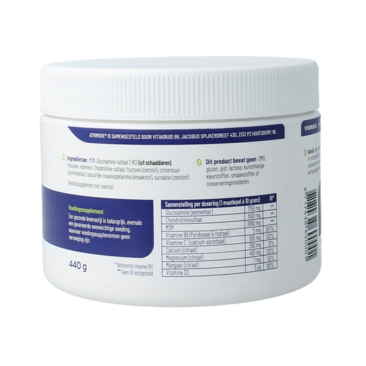 Vitakruid Atrimove Glucosamine Chondroitine MSM Complex 440.00 Gram