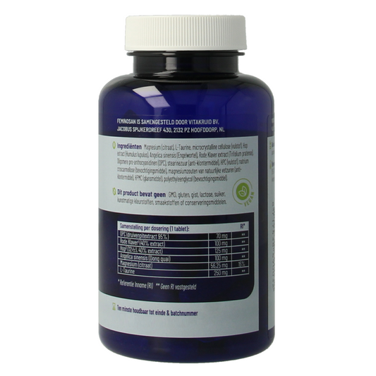 Vitakruid Feminosan Overgang complex oa Rode klaver & Hop 90.00 Tabletten