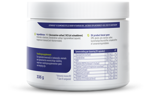Vitakruid Atrimove Glucosamine Chondroitine MSM Complex 300.00 Capsules