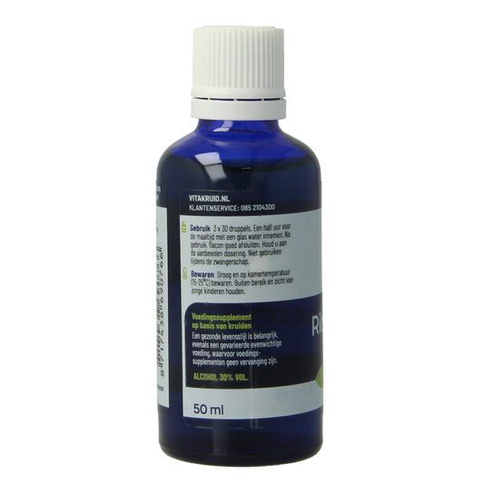 Vitakruid Ribes Nigrum Zwarte bes tinctuur 1:10 50 Milliliter