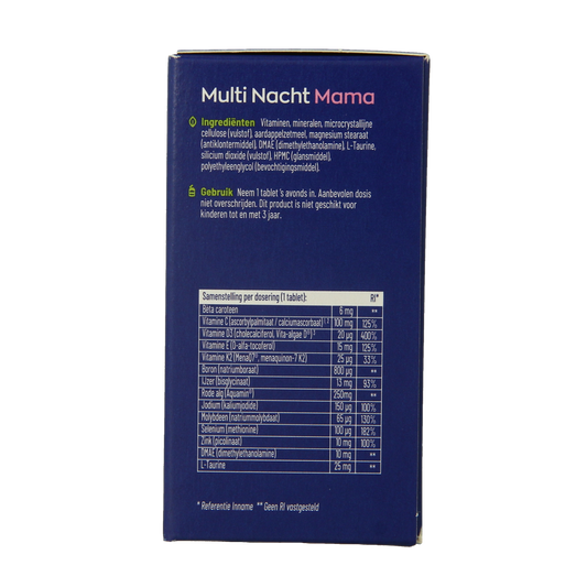 Vitakruid Multi Dag & Nacht Mama 100% Vegan 2 x 30 60.00 Tabletten