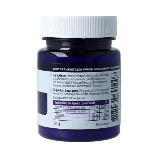 Vitakruid B12 Forte Plus 3.000 met P-5-P 60.00 Smelttabletten