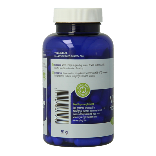 Vitakruid Vitamine B3 Niacinamide 500 mg Flush Free 90 Vegetarische capsules