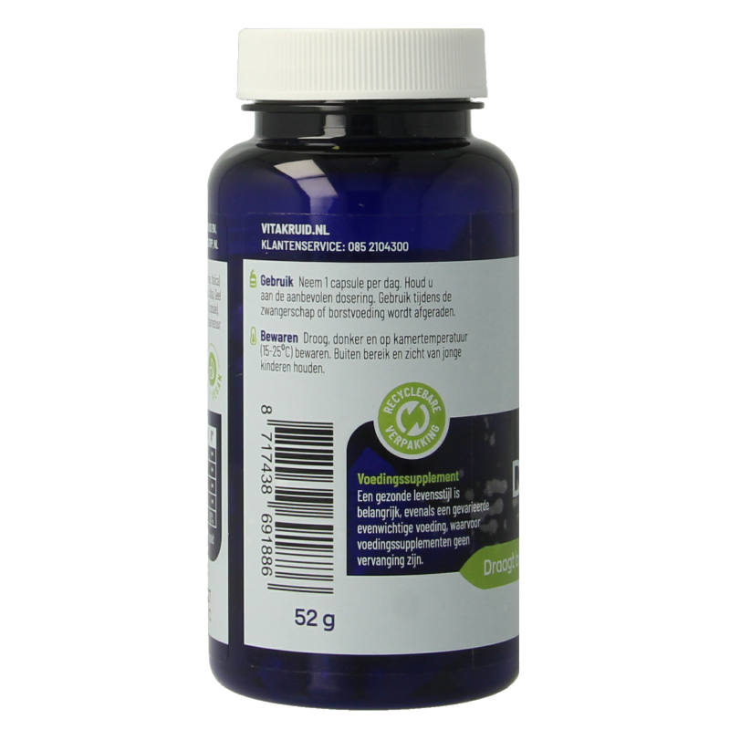 Vitakruid DIM Complex 400 mg broccolikiem extract HiActives 60 Vegetarische capsules