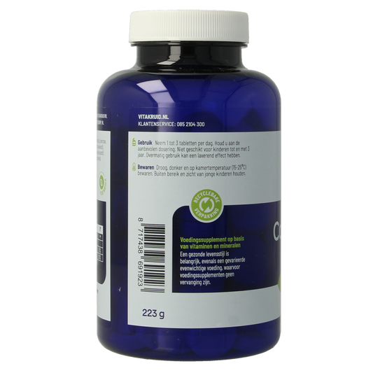 Vitakruid Calcium 400 & D3 uit duurzame Rode Alg Aquamin TG 90 Kauwtabletten