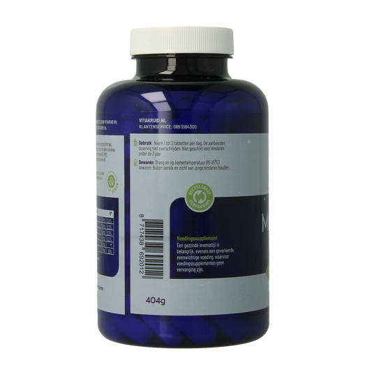 Vitakruid Magnesium 200 Complex Tauraat Malaat Bisglycinaat 180 Tabletten