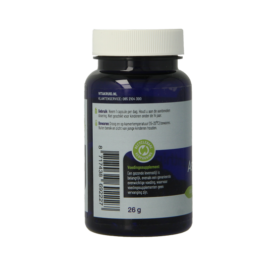 Vitakruid Astaxanthine Astapure 4mg duurzaam gekweekte alg 60 Vegetarische capsules