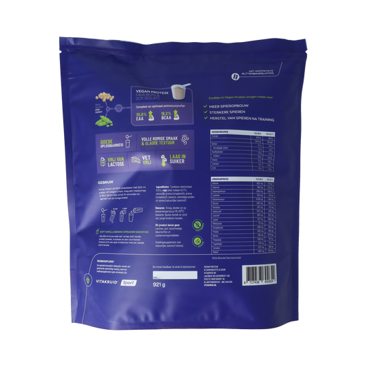 Vitakruid Vegan protein Soft vanilla 921.00 Gram