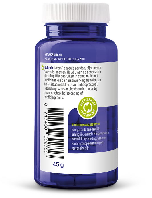 Vitakruid 5-HTP 100mg 90 Vegetarische capsules