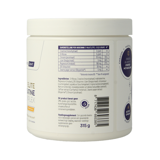 Vitakruid Elite Creatine Complex D-Ribose, Q10 & Magn Tropic 315.00 Gram