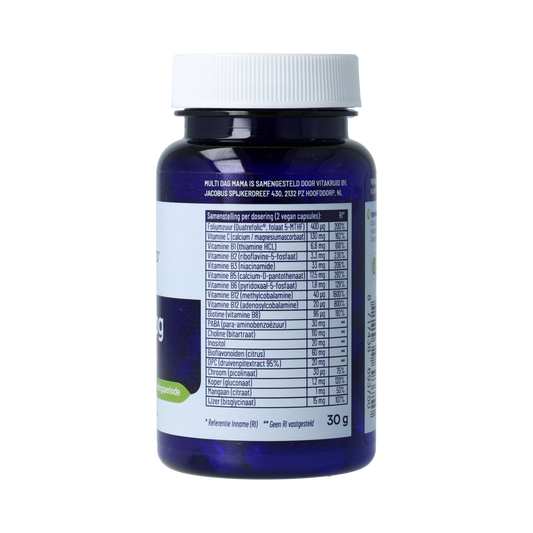 Vitakruid Multi dag mama vegan 60.00 Vegetarische capsules