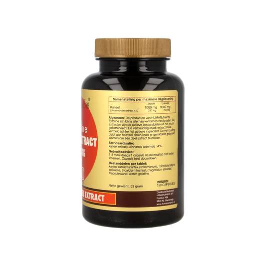Artelle Fytoline kaneelextract 1000mg 150.00 Capsules
