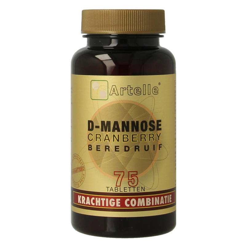 Artelle D-Mannose cranberry beredruif 75 Tabletten