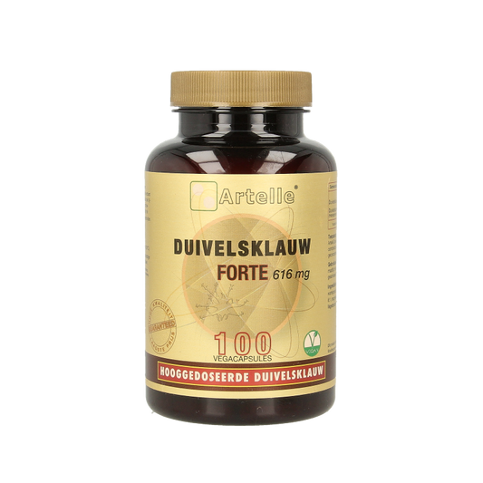 Artelle Duivelsklauw forte 616mg 100 Vegetarische capsules