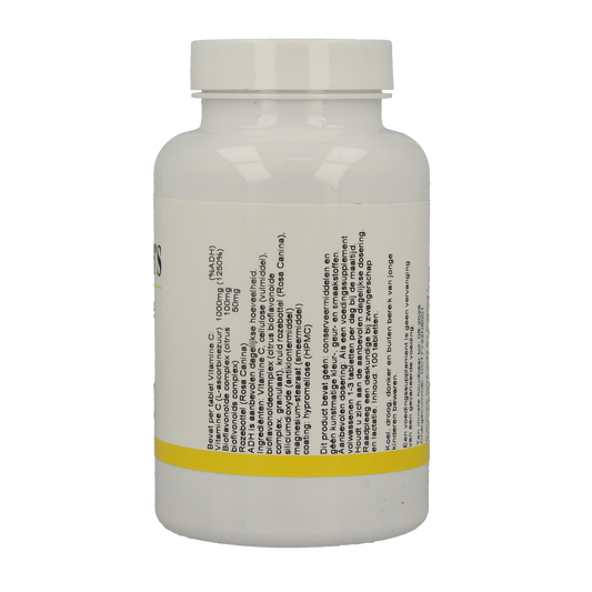 Walthers Vitamine C 1000 mg bioflav/rozenbottel 100.00 Tabletten