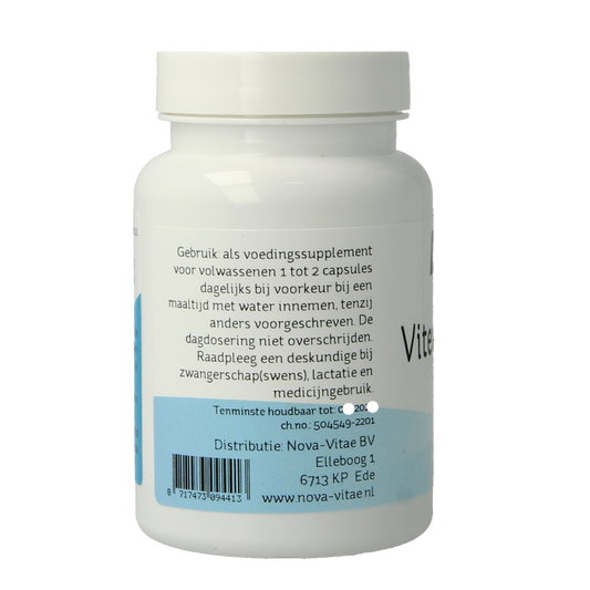Nova Vitae Vitex agnus castus (hele bes) 100 Vegetarische capsules
