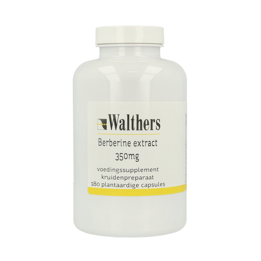 Walthers Berberine extract 350mg 180 Vegetarische capsules