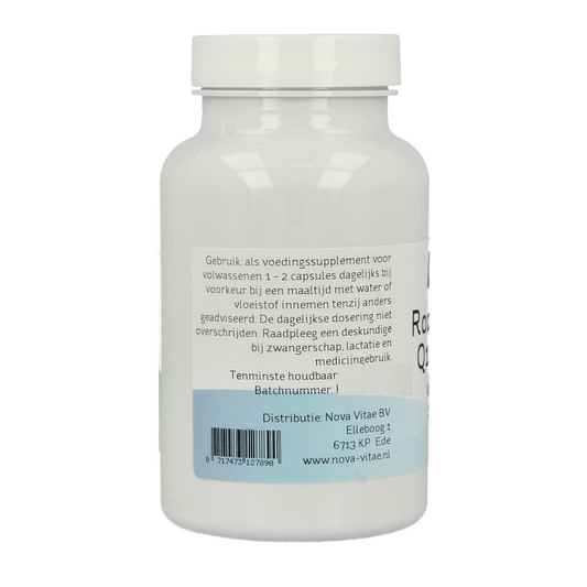Nova Vitae Rode gist rijst + Q10 + knoflook 180 Vegetarische capsules