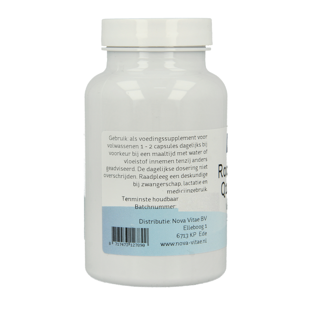 Nova Vitae Rode gist rijst + Q10 + knoflook 180.00 Vegetarische capsules
