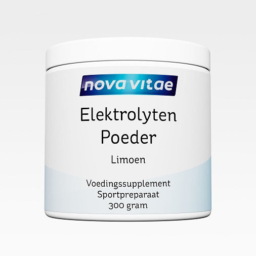 Nova Vitae Electrolyten poeder limoen 300 Gram