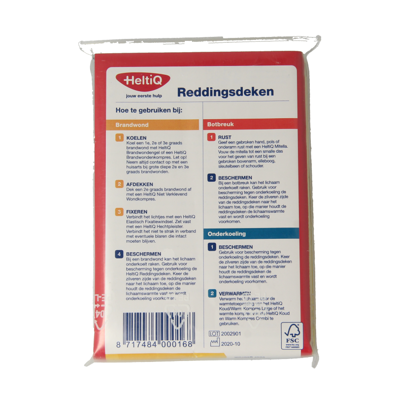 Heltiq Isoleerdeken/reddingsdeken 1 Stuks