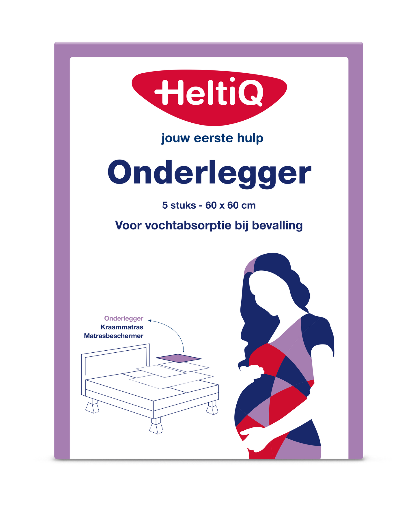 Heltiq Onderlegger 60 x 60 5 Stuks
