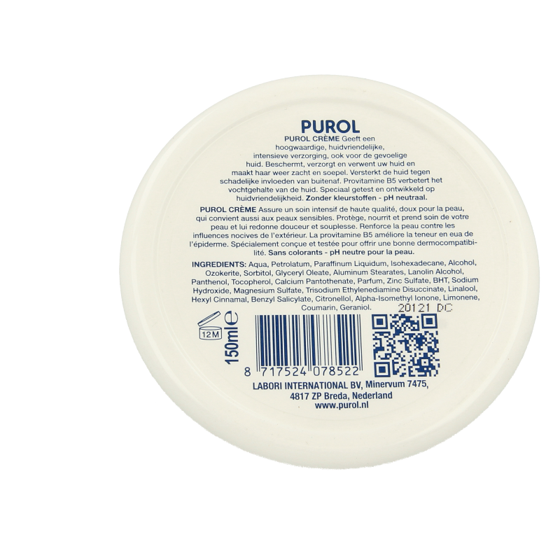 Purol Creme pot 150 Milliliter