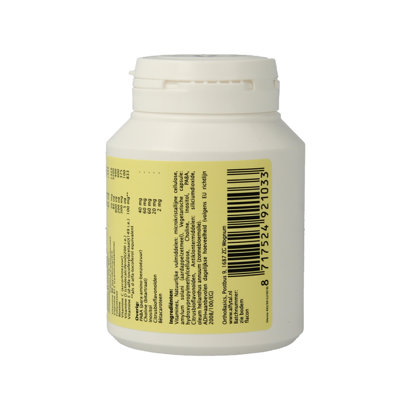 Alfytal MultiVit x-tra mineraalvrije multivitamine 90 Vegetarische capsules