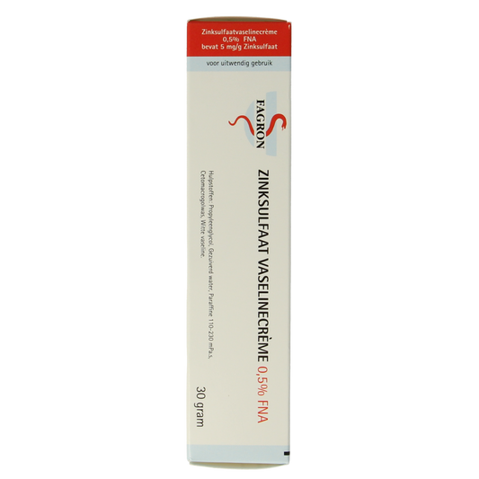 Fagron Zinksulfaat vaselinecreme 0.5% FNA 30.00 Gram